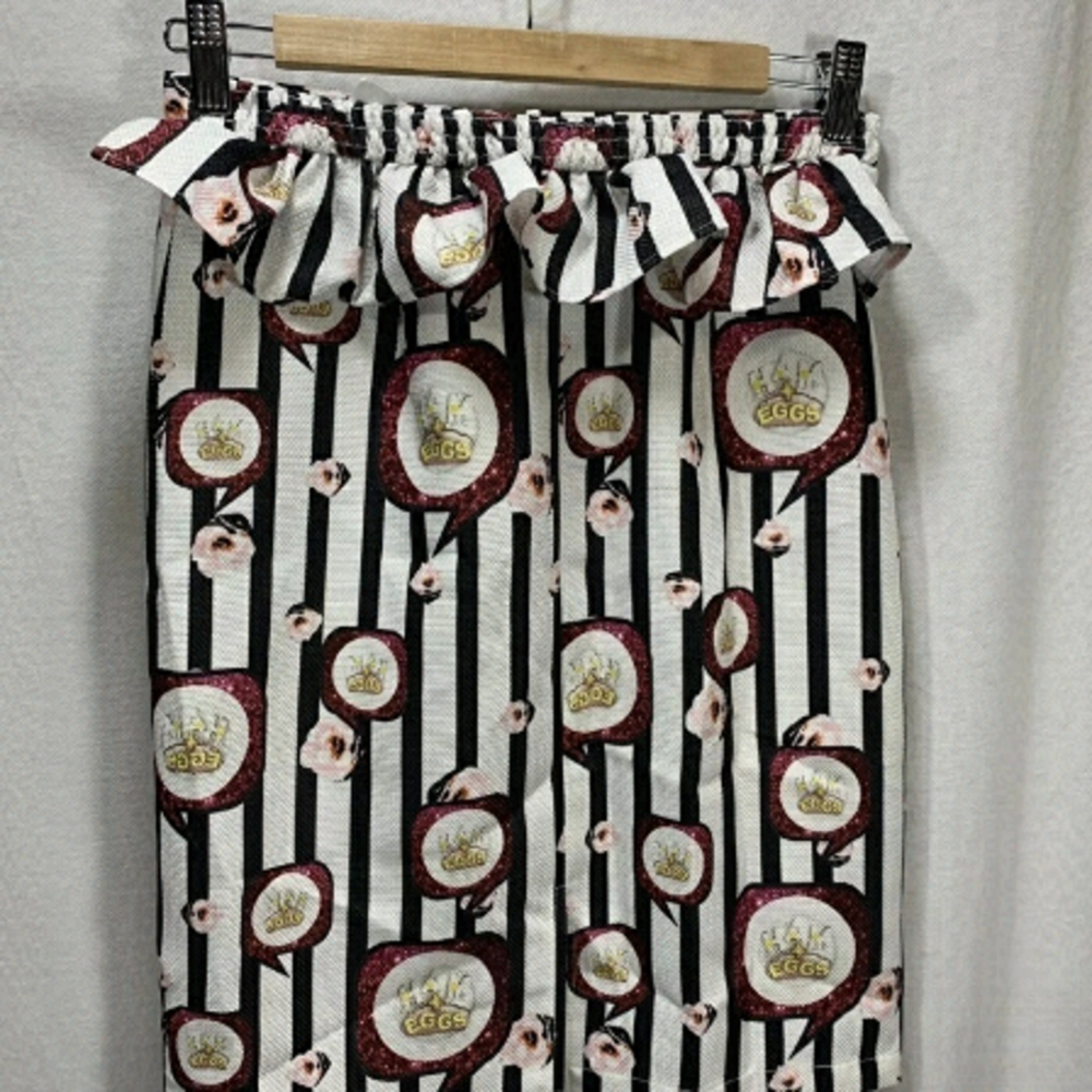 4/$35 D’zzit 160/66A Skirt Falls Knee Ham Eggs